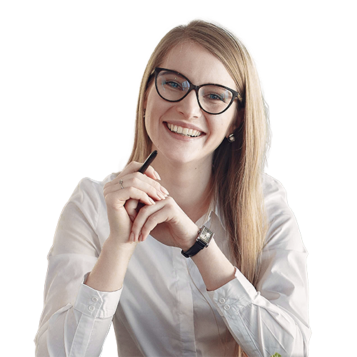 Sophrologue souriante — illustration de l'évaluation continue